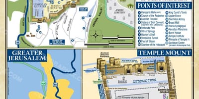 Mapa świątynnej góry